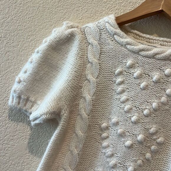 & Other Stories Wool Mohair Puff Sleeve Sweater - Picture 11 of 17